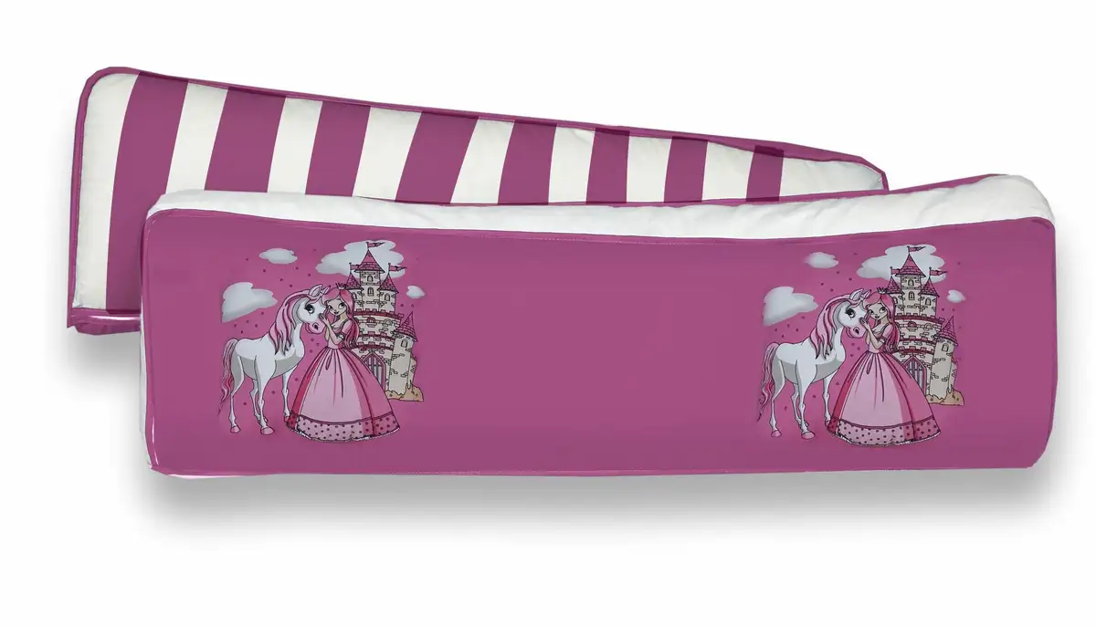 

Подушка для спины Ticaa, (комплект, 2 шт.) 23х40х98 см, цвет rosa prinzessin