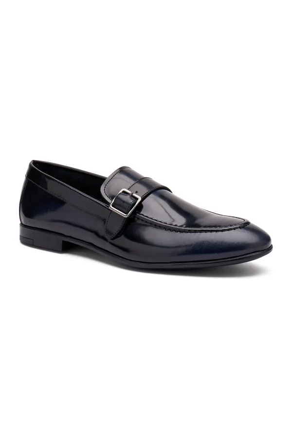 Элегантные лоферы с пряжкой, элегантные мокасины Frau Shoes, Royal Blue — фото 2