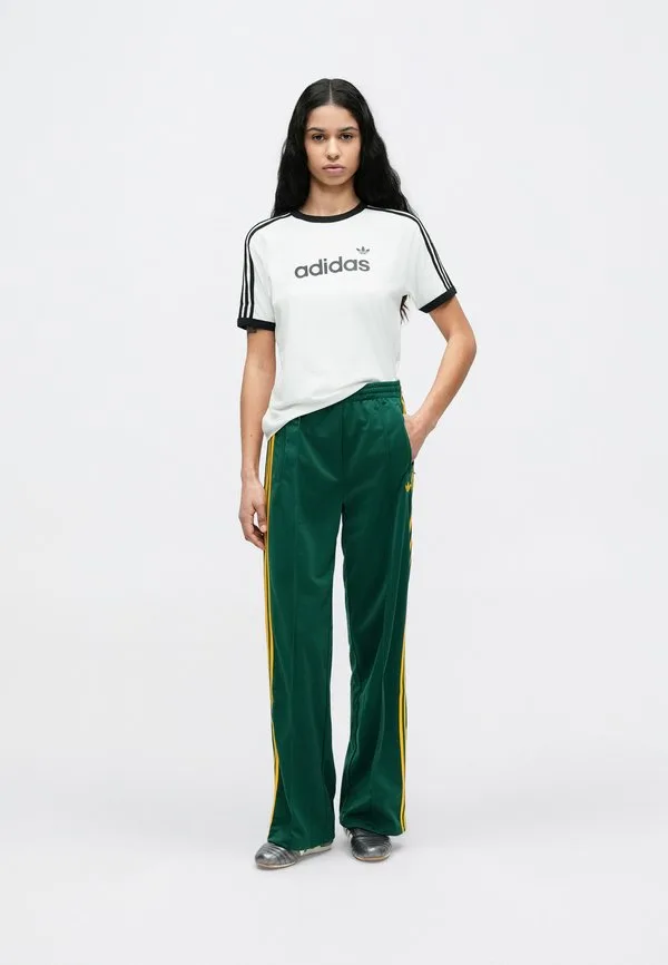 Футболка с линейным принтом Adidas Originals, White/Black — фото 3