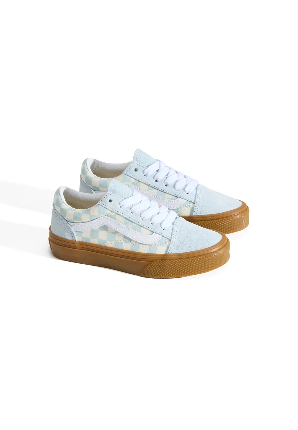 Кроссовки 'Old Skool' Vans, Light Blue — фото 2