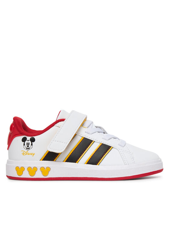 

Кроссовки Grand Court Mickey El K JQ8067 Adidas, белый