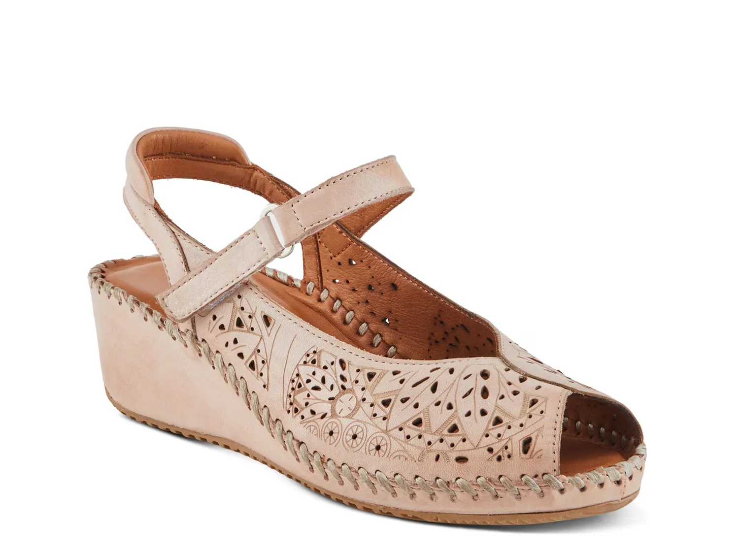 Сандалии Santonio Wedge Sandal Spring Step, светло-розовый