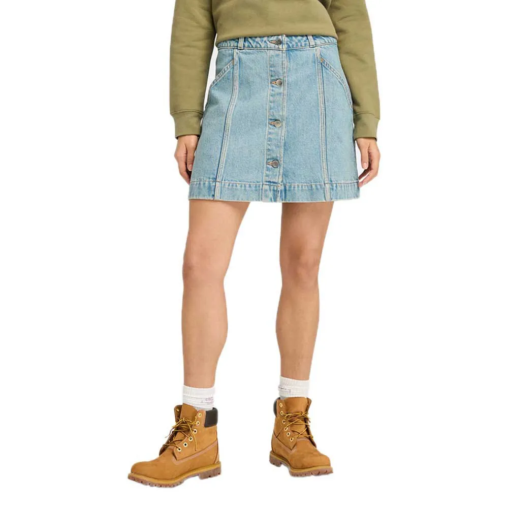 

Юбка Timberland Refibra denim, синий