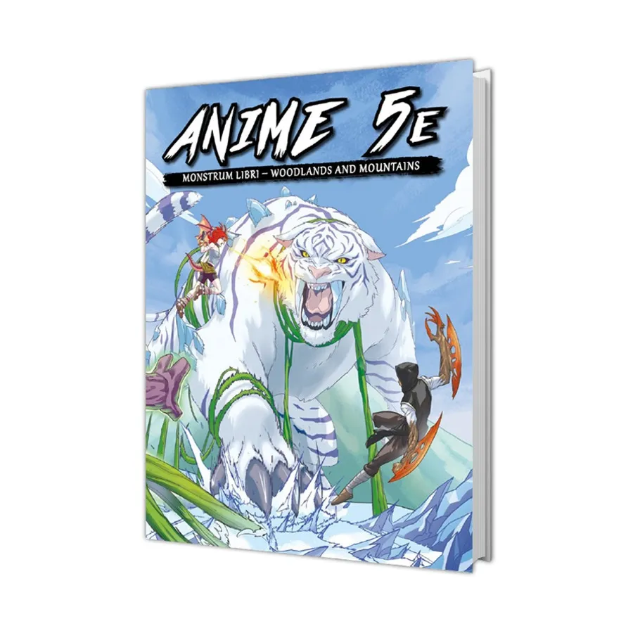 

Anime 5E Monstrum Libri - Woodlands and Mountains, Anime 5e (Dyskami Publishing), твердый переплет