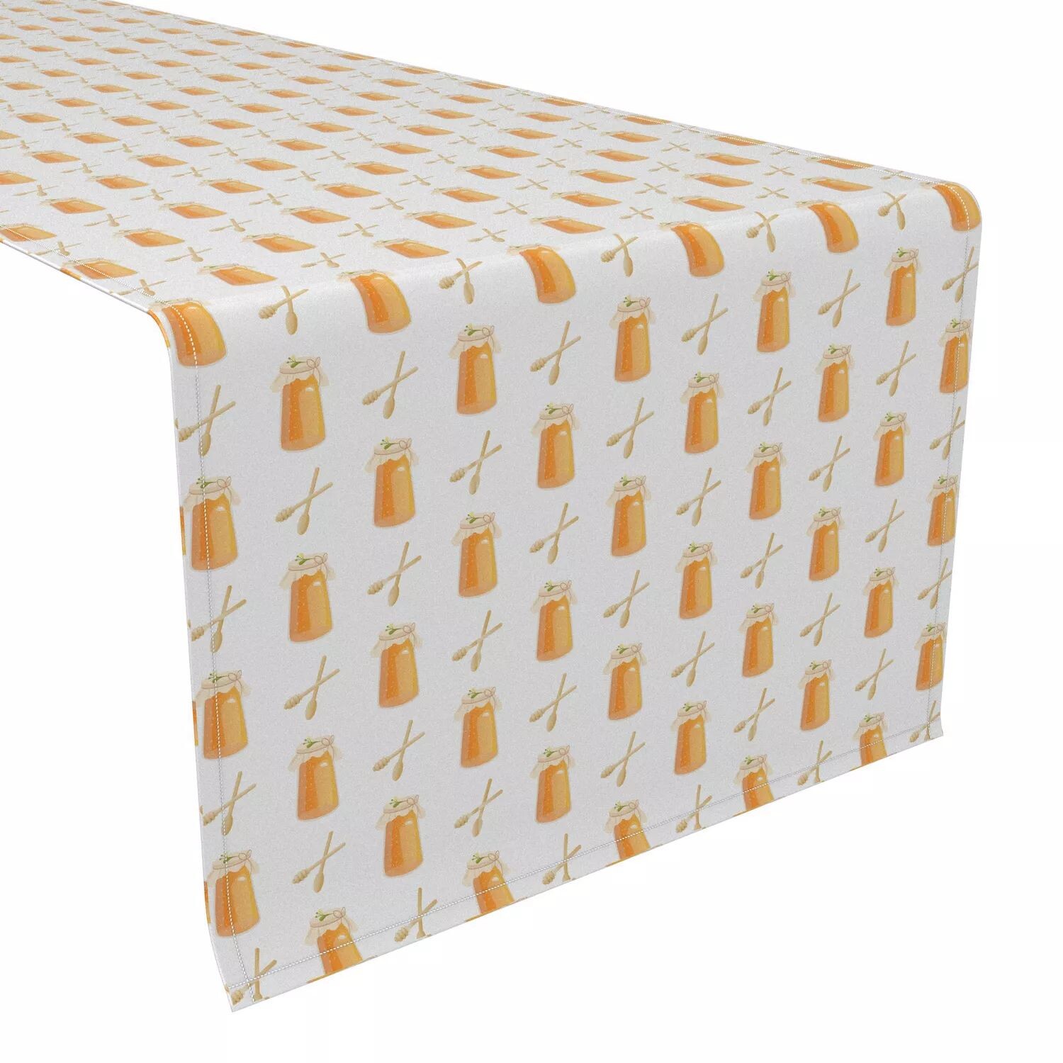 

Настольная дорожка, 100% полиэстер, 12x72 дюйма, дизайн Honey Jar