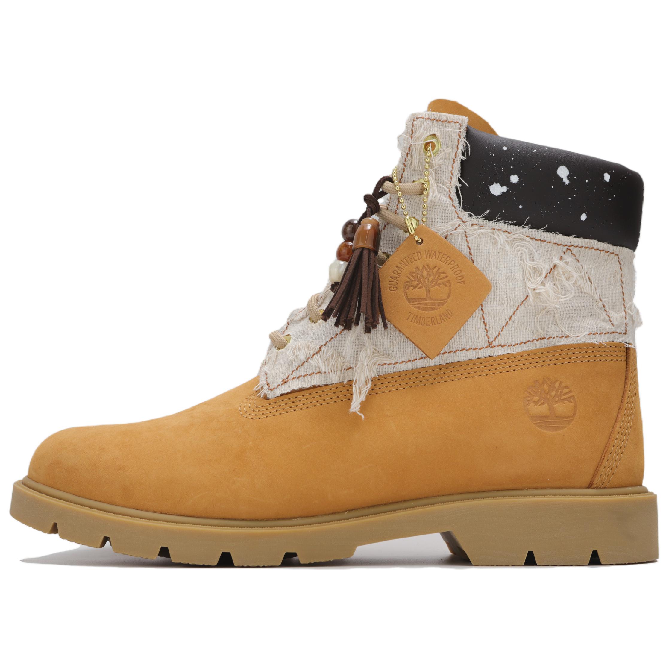 

Термостойкие водонепроницаемые износостойкие короткие уличные ботинки мужские Wheat Timberland, Wheat