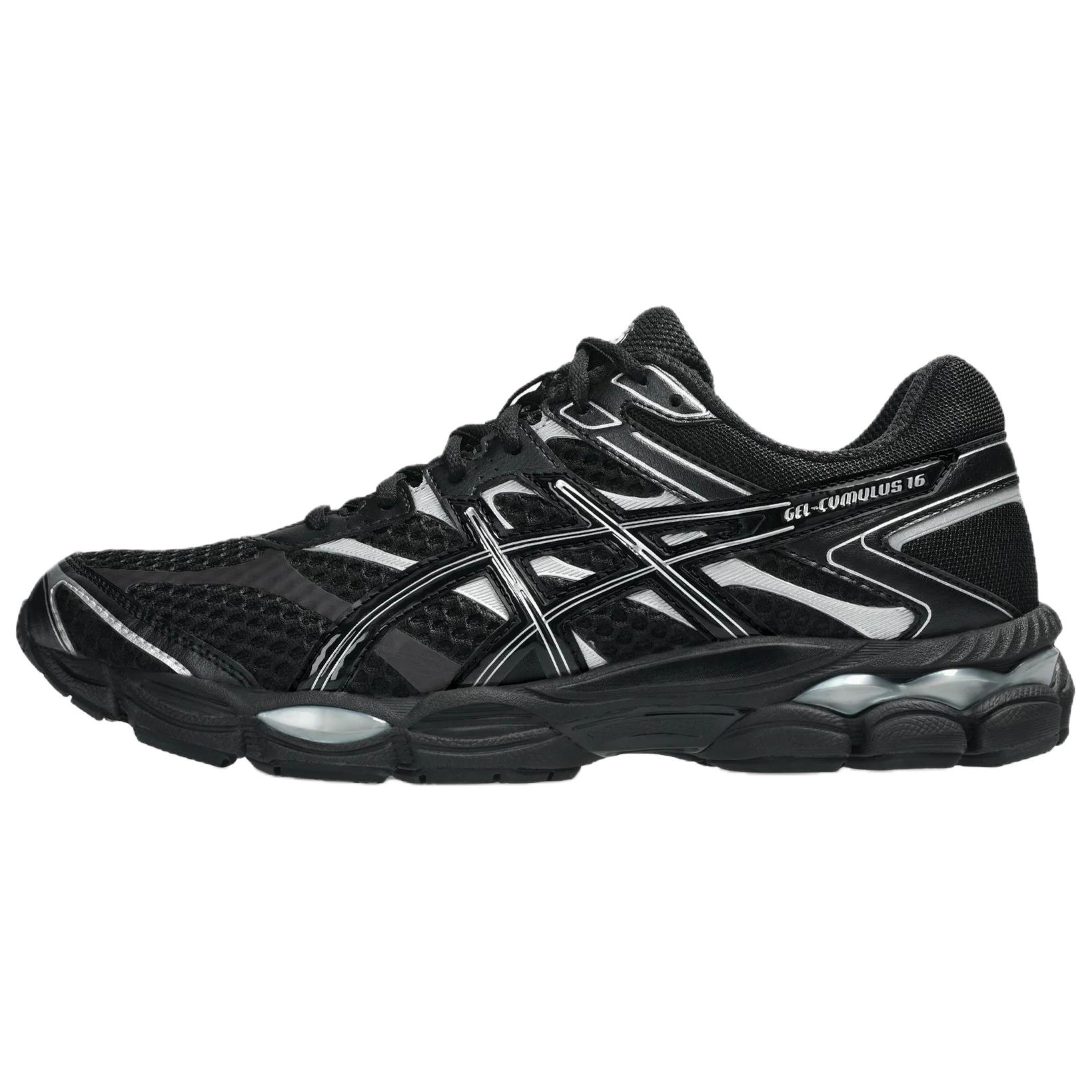

Asics Кроссовки Gel Cumulus 16 для бега, унисекс, черный с белым