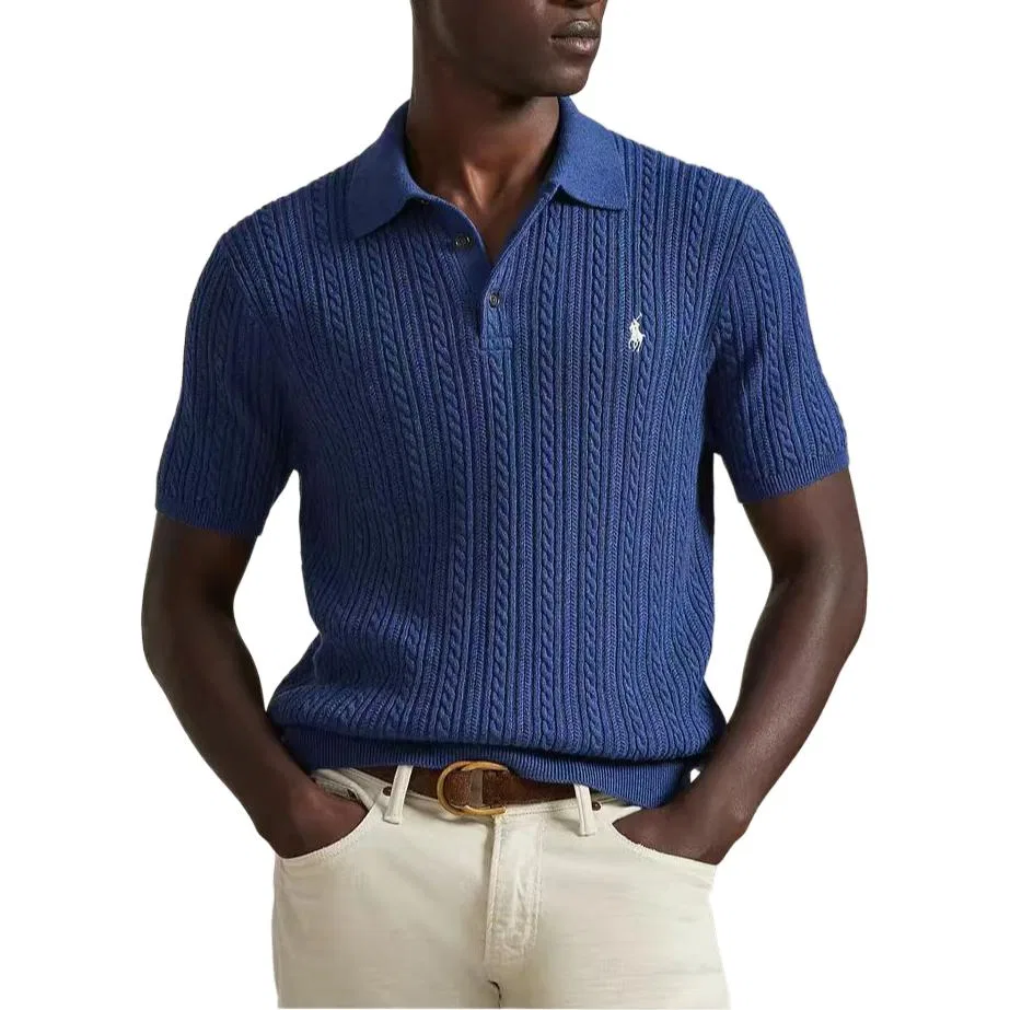 Трикотаж Marine Blue Polo Ralph Lauren — фото 4