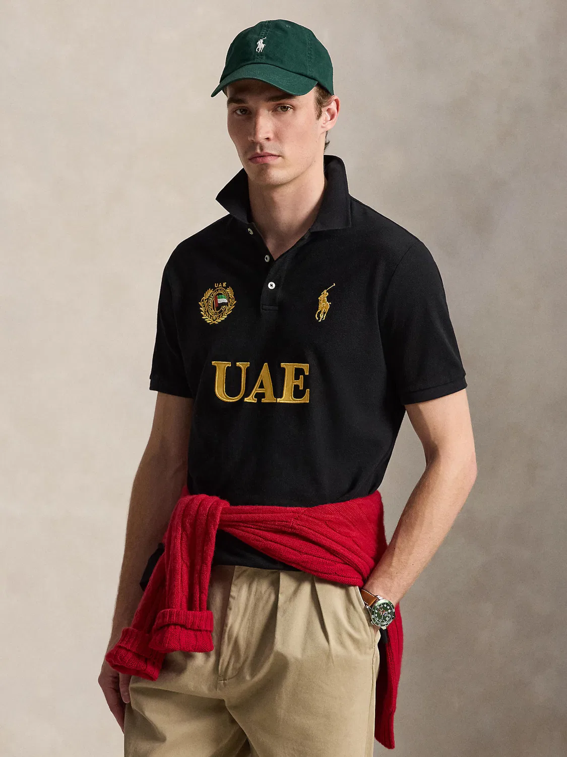 Рубашка Polo Ralph Lauren черного цвета — фото 2