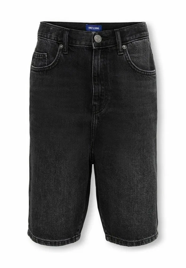 Джинсовые шорты osjcarl ballon schnitt Only & Sons Junior, Washed Black — фото 2