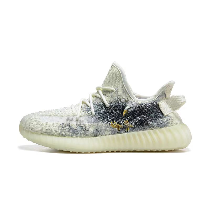 

Кроссовки adidas originals Yeezy Boost 350 V2 Lifestyle Shoes Unisex Low-top White, белый