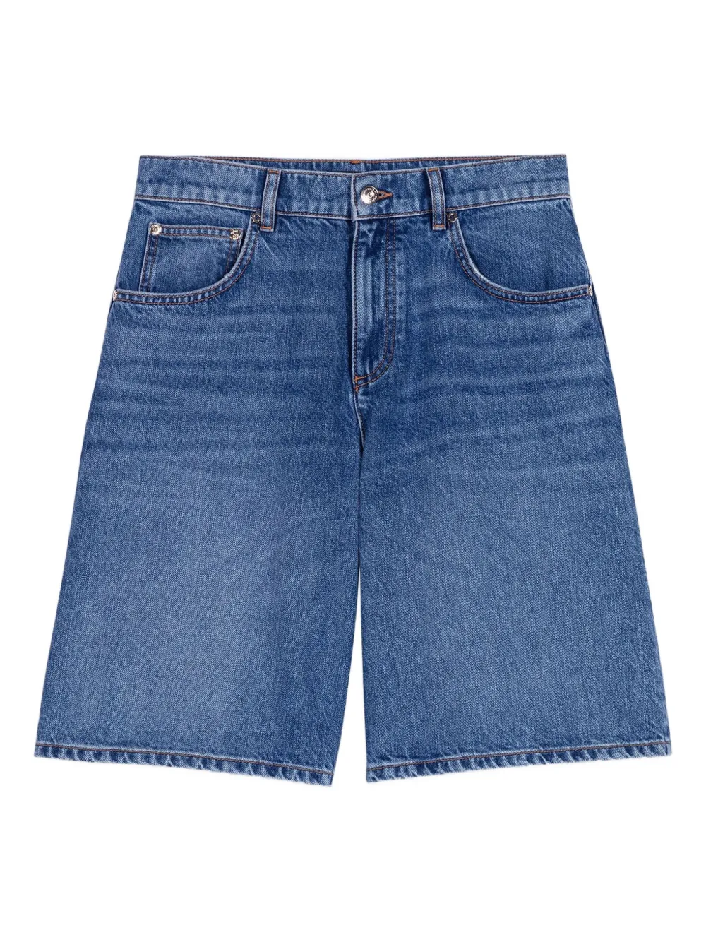 

Джинсовые шорты Maje, синий