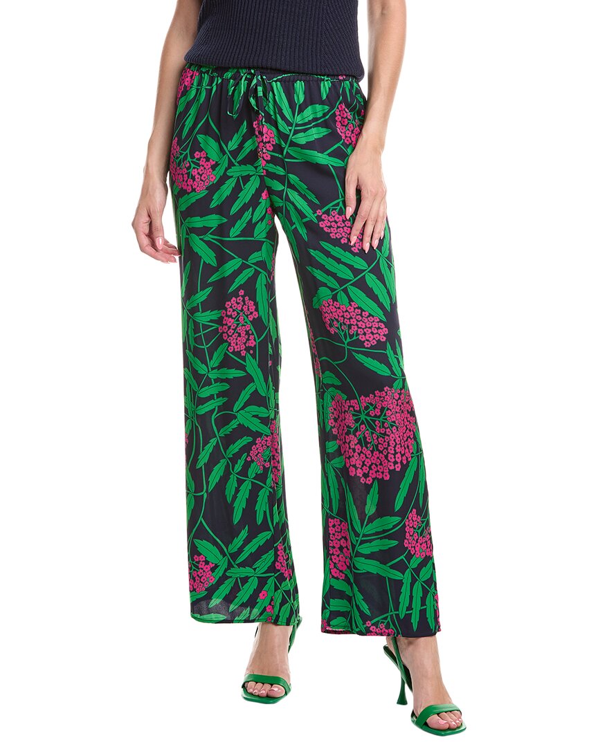 

Flora Bea NYC Шелковые брюки Rolla, синий