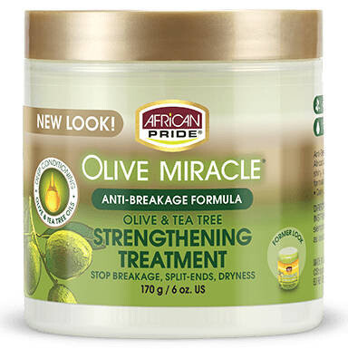 

Крем против ломкости Olive Miracle, крем для волос, 177 мл African Pride