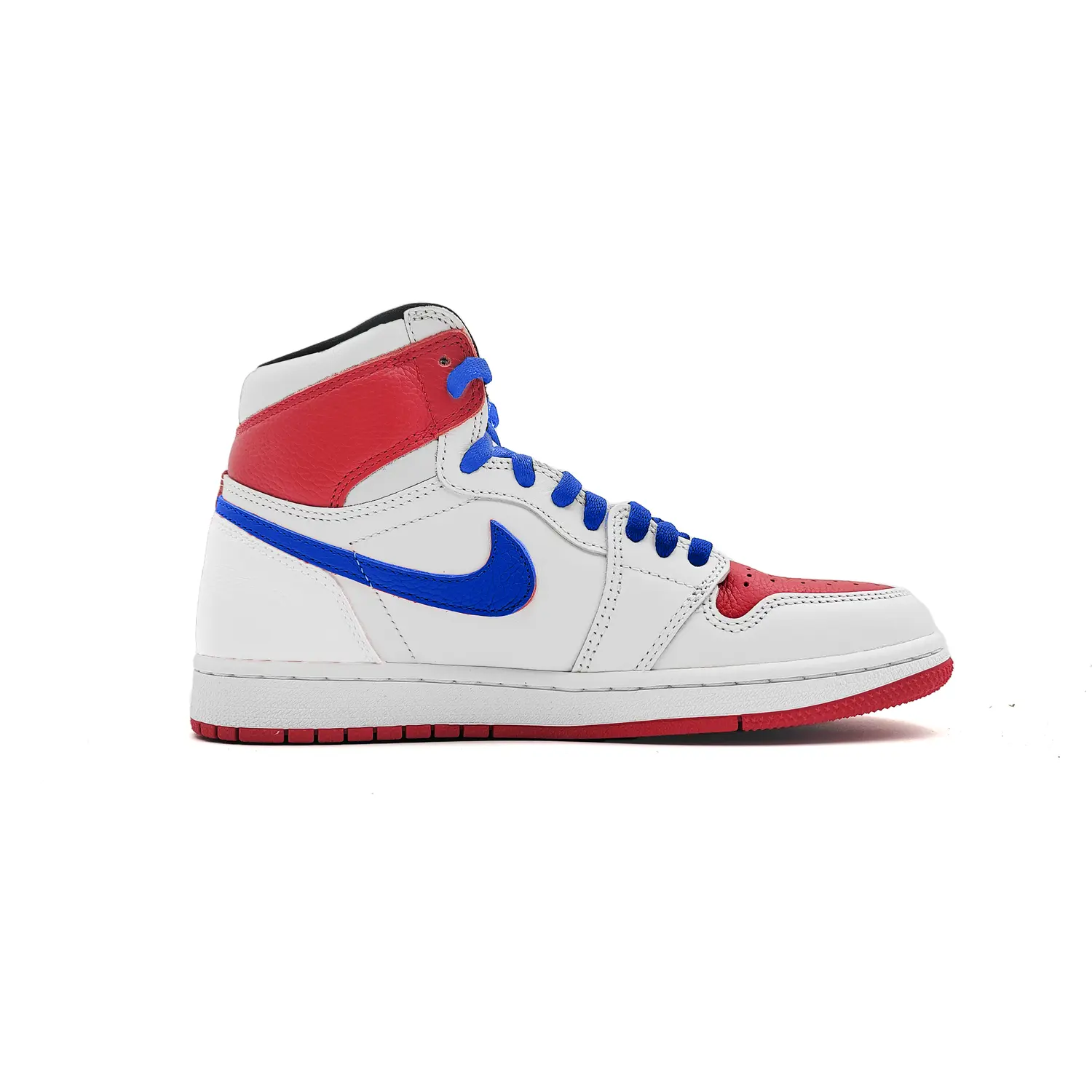 Jordan Кроссовки Air 1 Sporty Style Cushioning High top Vintage Basketball Shoes Unisex White — фото 3
