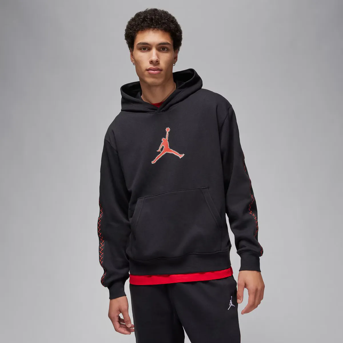 

Мужская толстовка FLT MVP Jordan Nike, чёрный