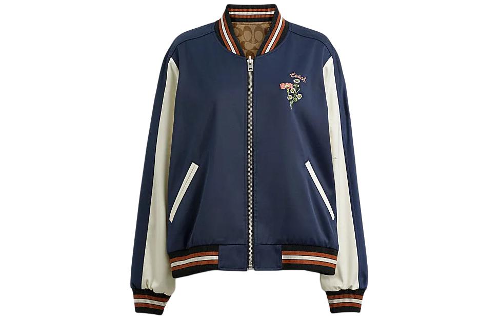 

COACH Куртка SS24 женская синяя, Marine Blue