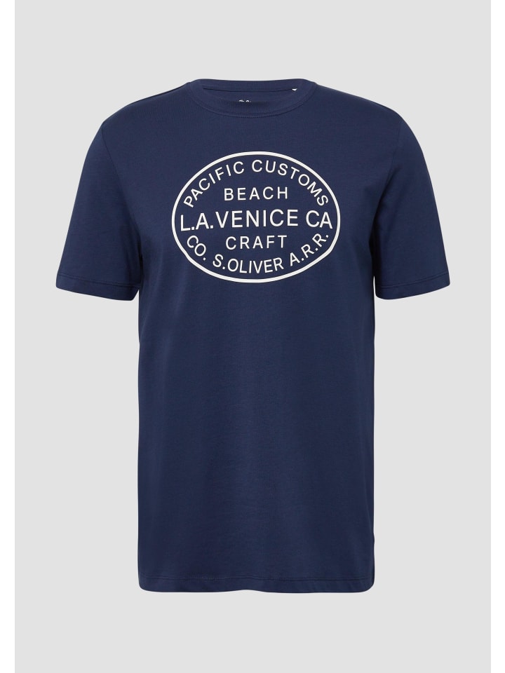 

Футболка цвета 58D1_глубокий синий s.Oliver