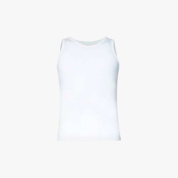 

Майка Sculpt стандартного кроя из эластичного хлопка Spanx, белый