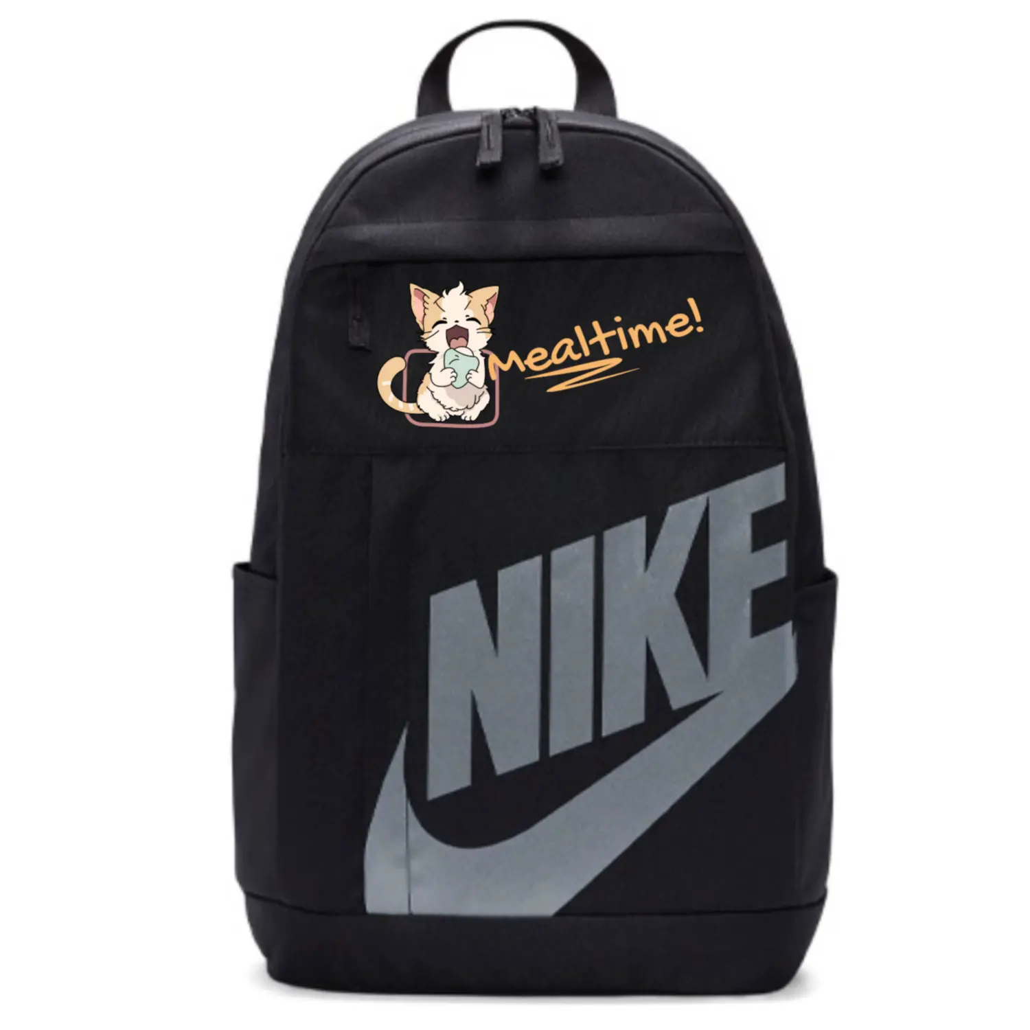 

Nike Тканевый рюкзак унисекс черный, cat