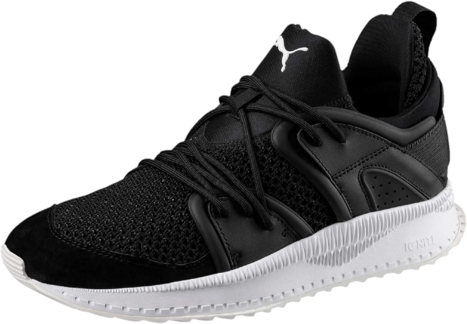 Мужские кроссовки Puma Tsugi Blaze Evoknit Green, черный — фото 4