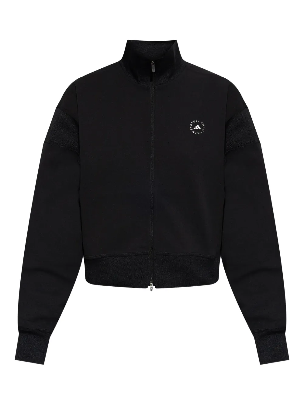 

Толстовка на молнии с логотипом adidas by Stella McCartney, черный