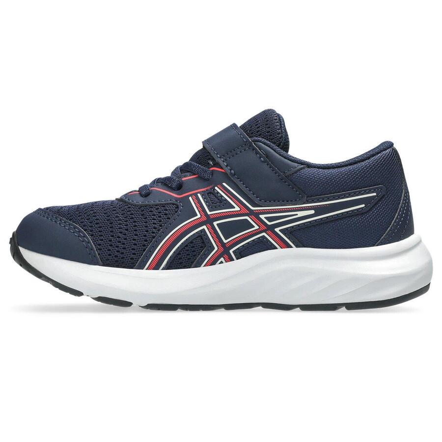 Детские мультиспортивные кроссовки ASICS Gel-Contend 9 PS — Midnight/FlashRed — фото 3