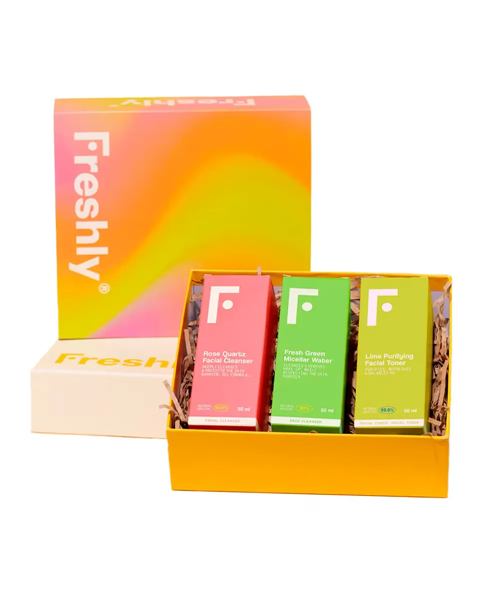 Подарочный набор Mini Cleanser Trio Freshly Cosmetics дубль