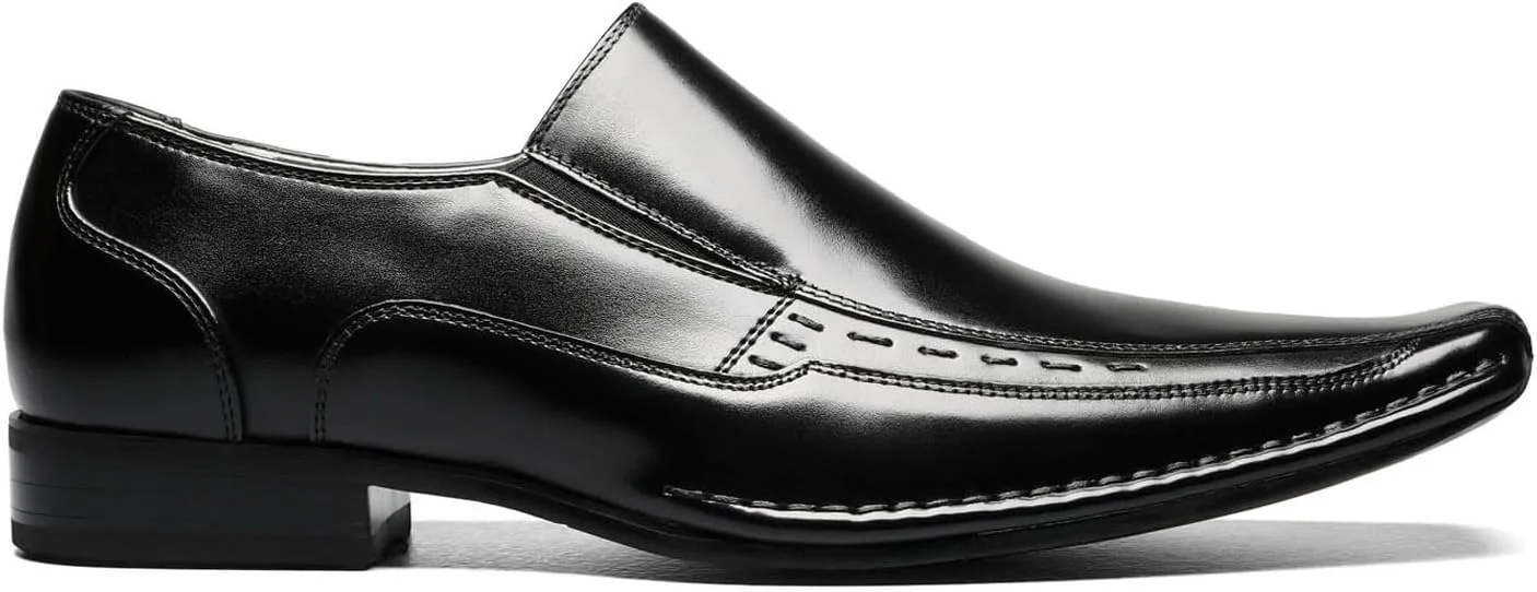 Мужские лоферы STACY ADAMS Templin Bicycle Toe Slip On, черный — фото 3