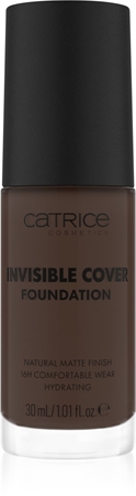 

Жидкая основа с матовым покрытием Catrice Invisible Cover Foundation, 085N 30 ml