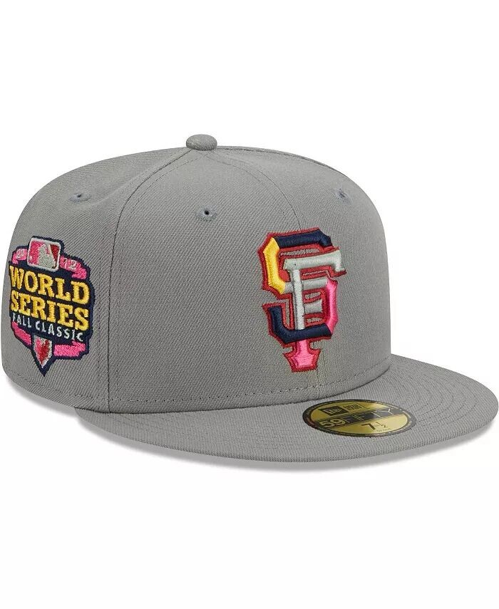 

Мужская серая приталенная шляпа San Francisco Giants Color Pack 59FIFTY New Era