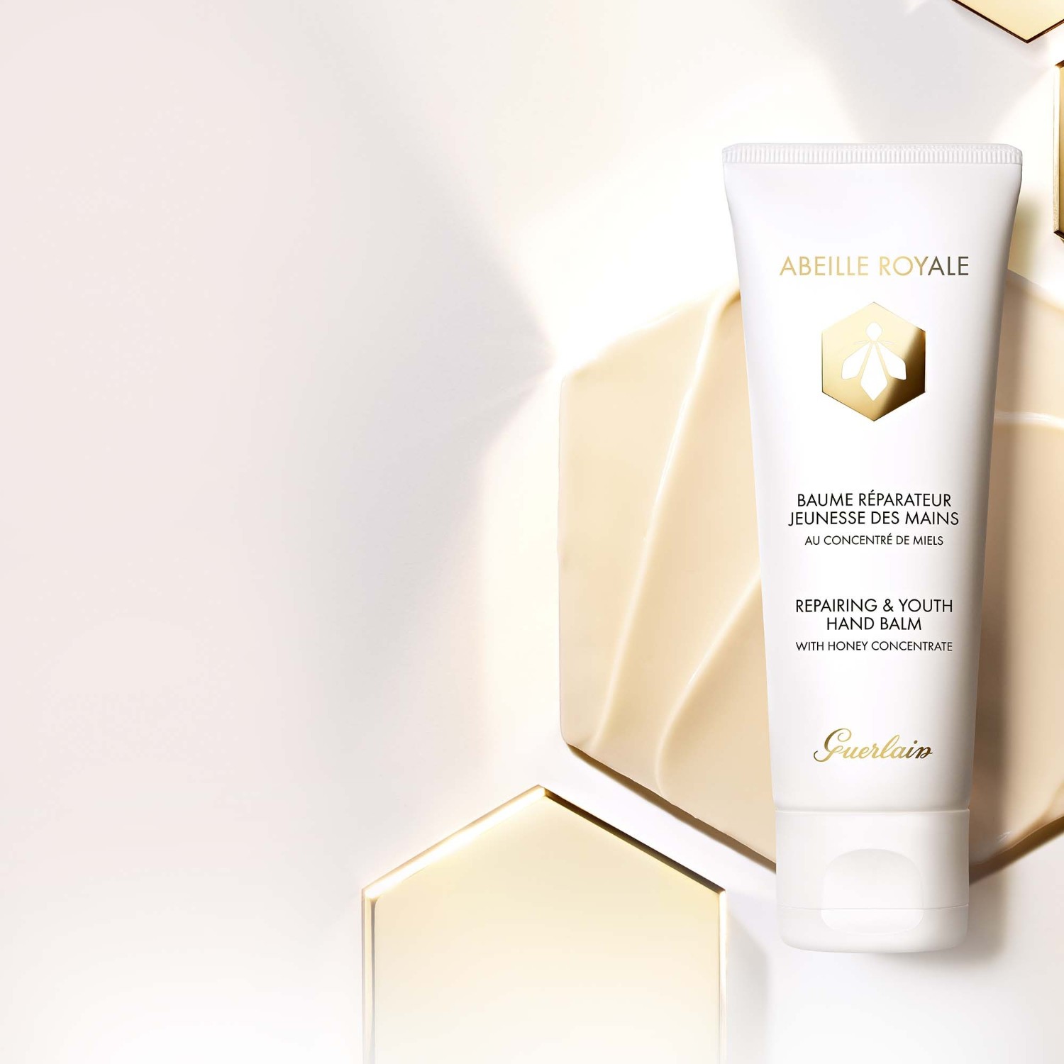 Крем для рук abeille royale repairing & youth hand balm Guerlain, объем 40 мл — фото 2