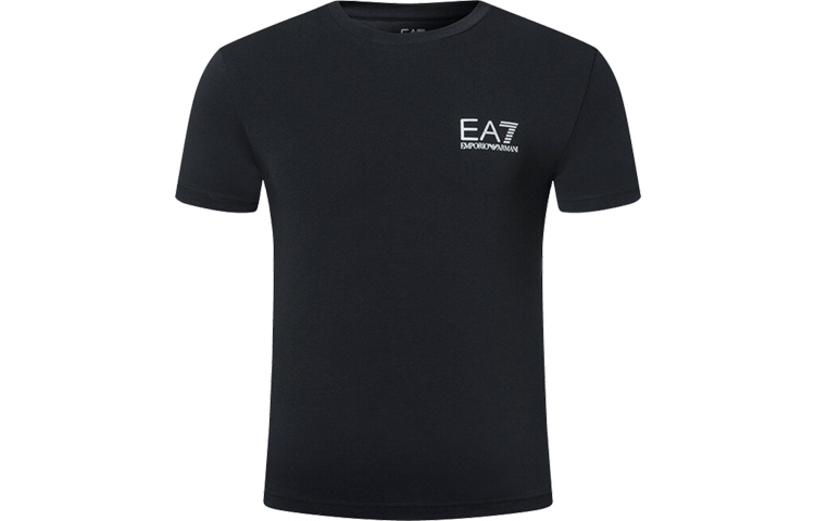 

Футболка с принтом Ea7 Logo EMPORIO ARMANI, черный