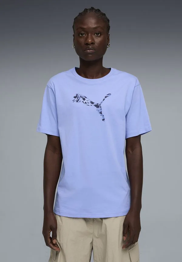 

Футболка с графическим принтом животного Puma, Intense Lavender, Розовый, Футболка с графическим принтом животного Puma, Intense Lavender