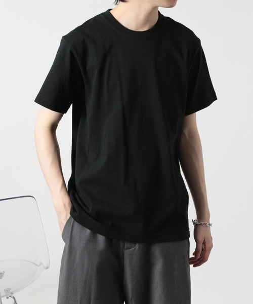 

Футболка из сверхплотной ткани, с коротким рукавом, однотонная United Athle, черный