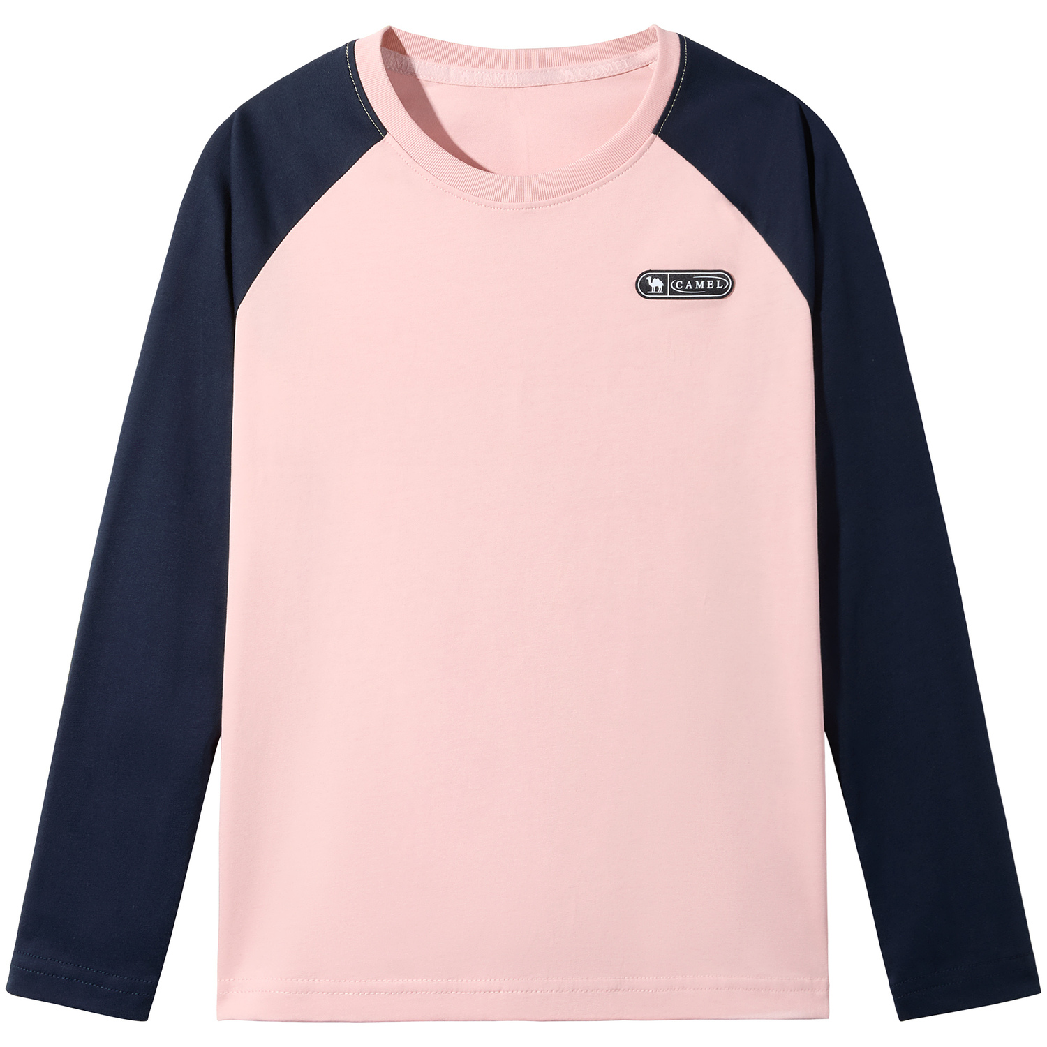 

Футболка детская Quick Dry CAMEL, camellia розовый/ink синий