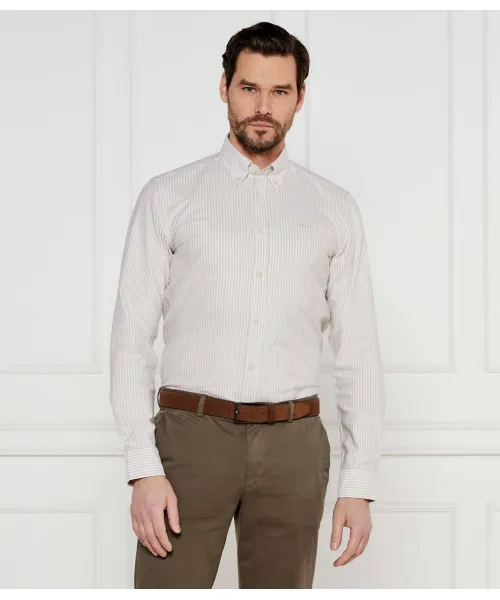 

Рубашка H-roan-bd-e-c1-243 Slim fit Boss, бежевый