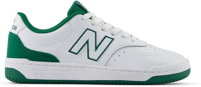 Кроссовки New Balance Unisex-Child Bb80 V1 на шнуровке, белый — фото 3
