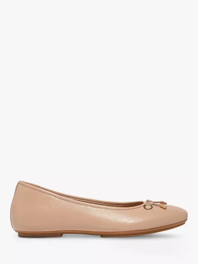 

Балетки FitFlop Delicato Leather Bow, цвет classic/beige