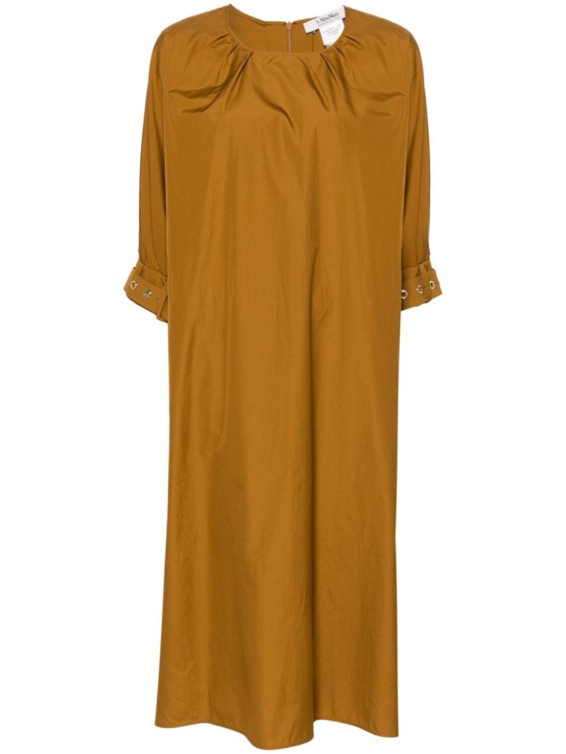 

Поплиновое платье макси Melodie 'S Max Mara, бежевый, Коричневый, Поплиновое платье макси Melodie 'S Max Mara, бежевый