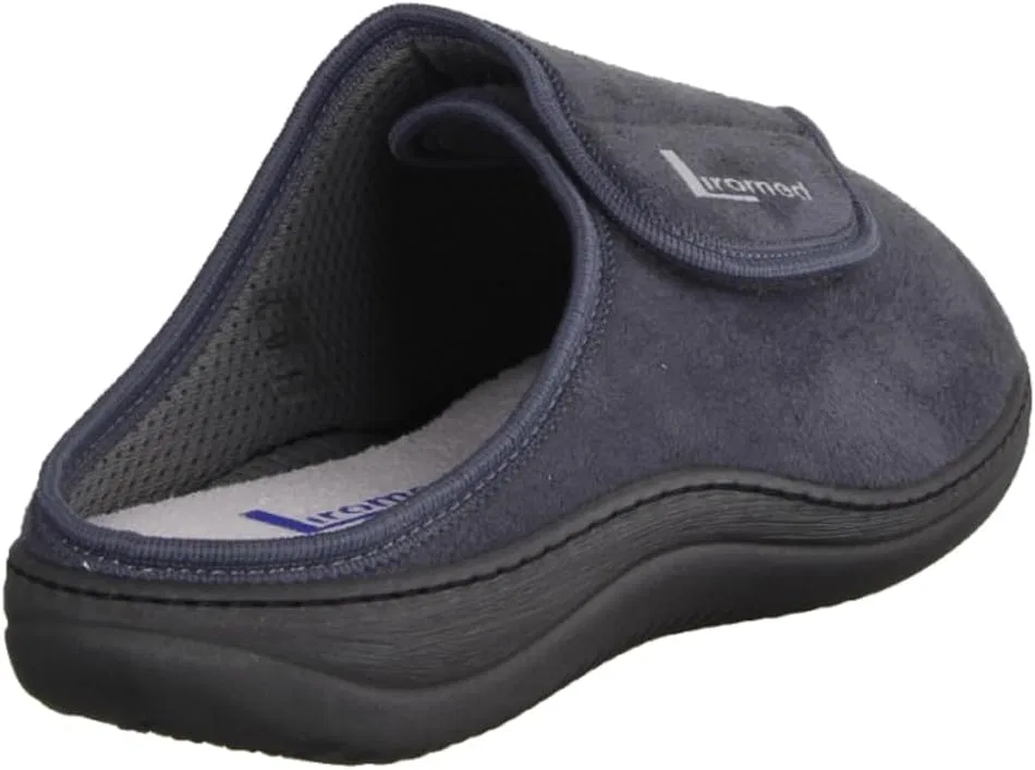 Liromed 800 Серые (голубые) - Открытые тапочки - Домашние - Женские тапочки Hut Shoes, серые — фото 3