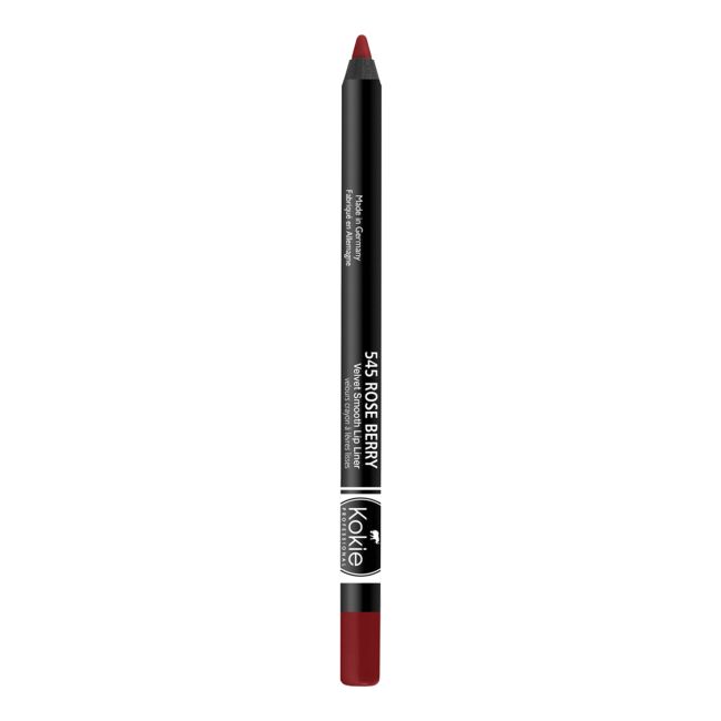 

Бархатистый гладкий карандаш для губ Kokie, цвет rose berry, 1,2 гр