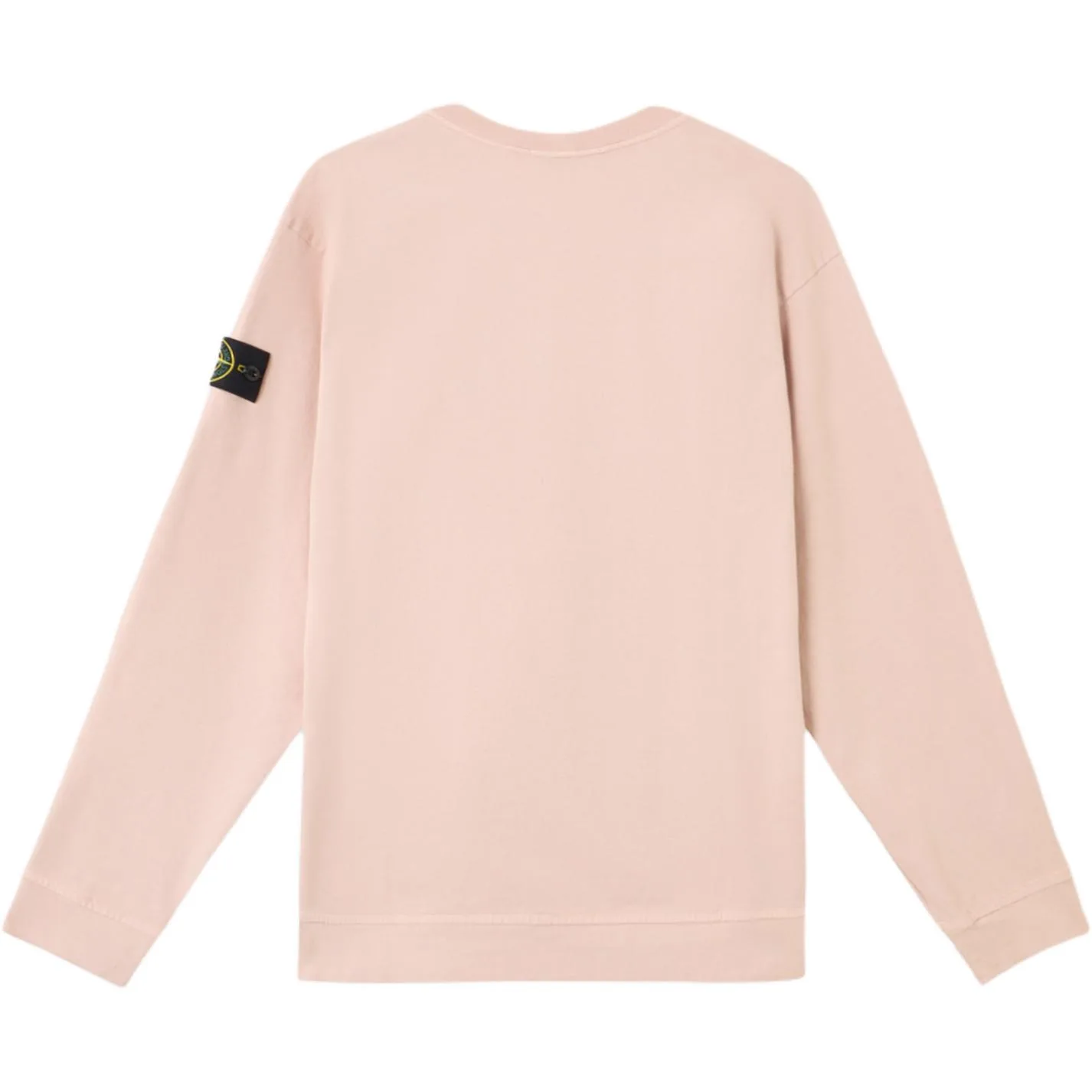 Свитшот Compass badge STONE ISLAND, vintage розовый — фото 3
