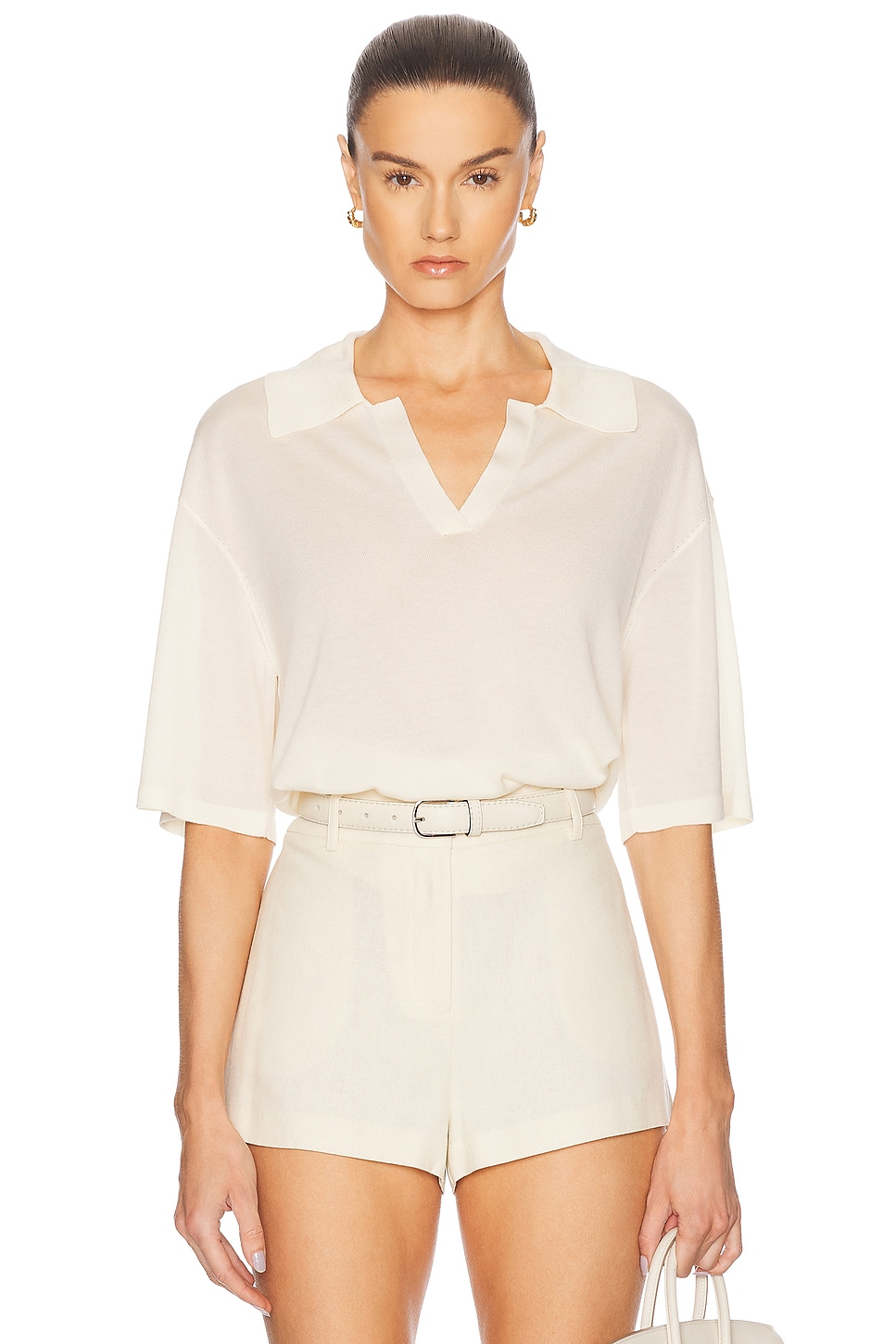 

Kaysa Blouson Поло Eaves, Ivory