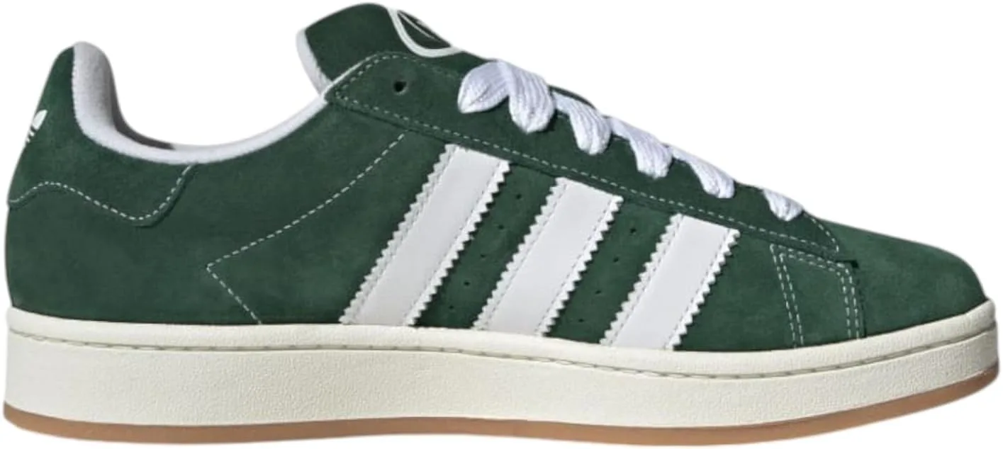 Детские кроссовки Adidas унисекс Campus, белый/темно-зеленый/кремовый — фото 3