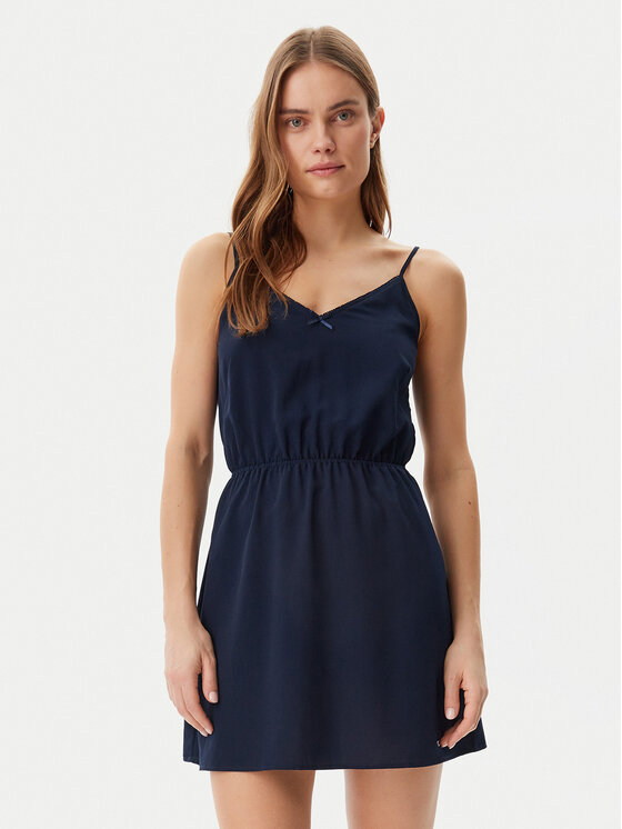 

Летнее платье стандартный крой Essential DW0DW20613 Tommy Jeans, синий