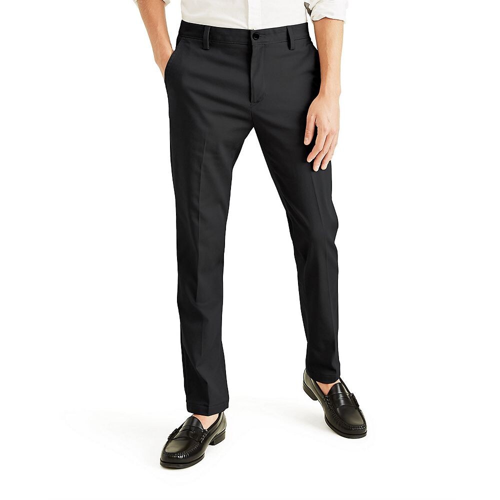 

Мужские эластичные брюки Dockers Easy Khaki с плоской передней частью, черный