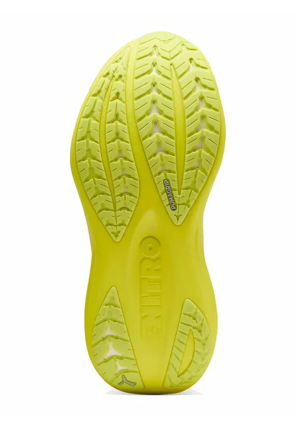 Кроссовки для бега по шоссе Magmax nitro 2 Puma, ярко-серебристый-лаймовый — фото 3