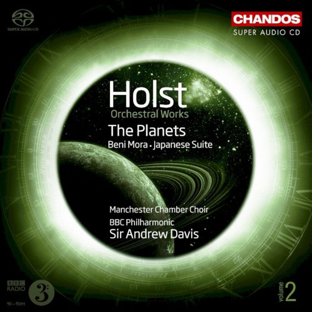 

Диск CD Holst: The Planets / Beni Mora / Japanese Suite [SACD] - Gustav Holst, Manchester Chamber Choir, BBC Philharmonic Orchestra, Sir Andrew Davis