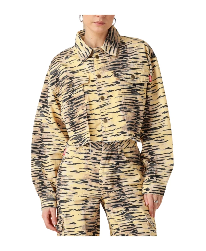 

Повседневная летняя джинсовая куртка willow-ja Harper & Yve, мультиколор